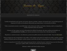 Tablet Screenshot of garotasdacapa.com.br